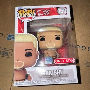 Funko WWE Rikishi Pop Figure with Blonde and Tan Colors